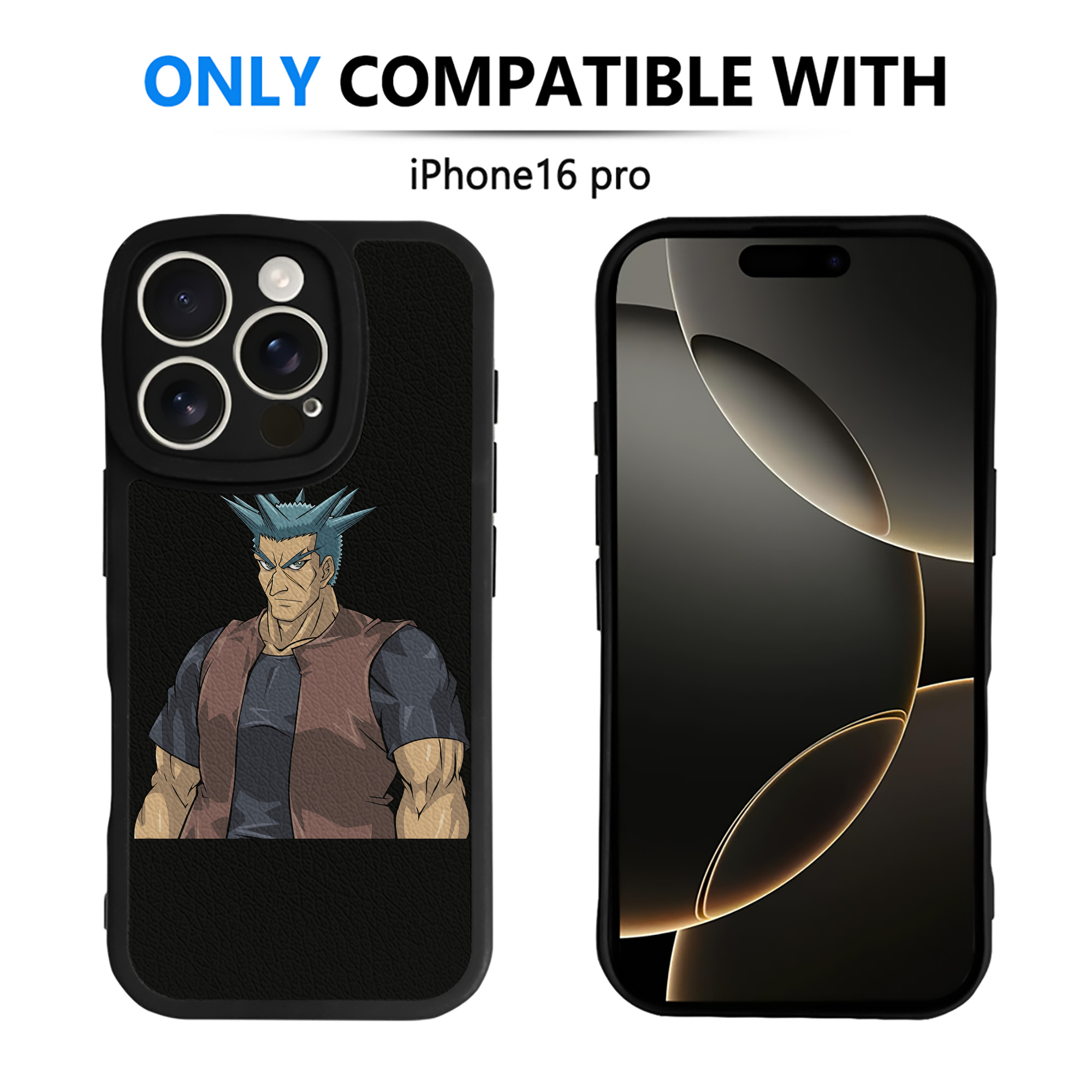 遊☆戯☆王 Yu-Gi-Oh! 【iPhone 16シリーズ対応】シリコンスマホケース（レザー調） 材質：シリコン